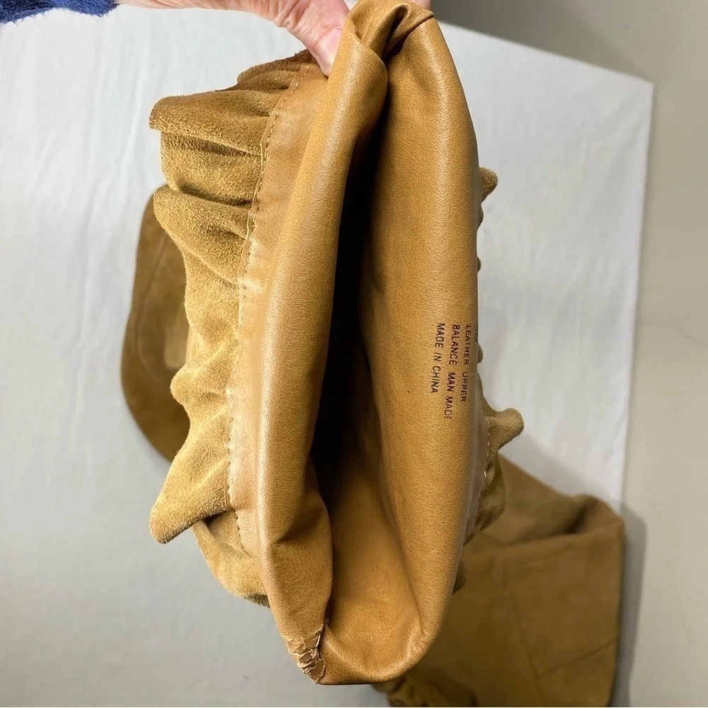 MOJO Moxy Tan Suede Tall Boots 8